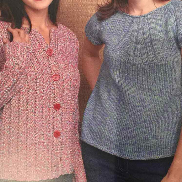 NWT Artful Yarns Fable Pattern 92066 Rick Rack Cardigan Raglan Knitting Pattern - Picture 2 of 3